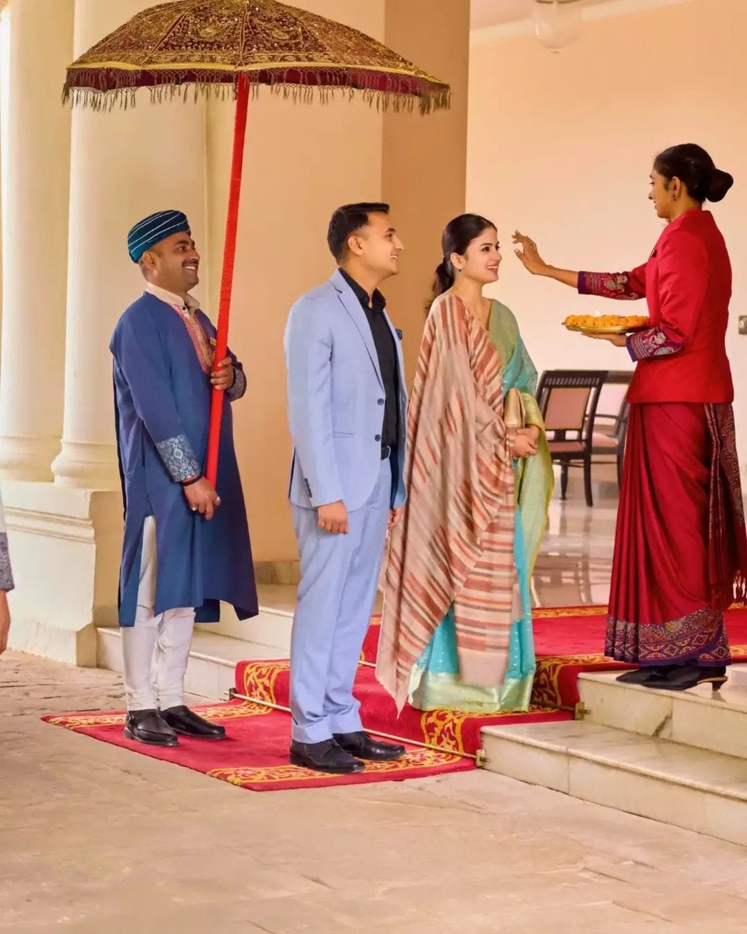 Royal Welcome Taj Nadesar Palace