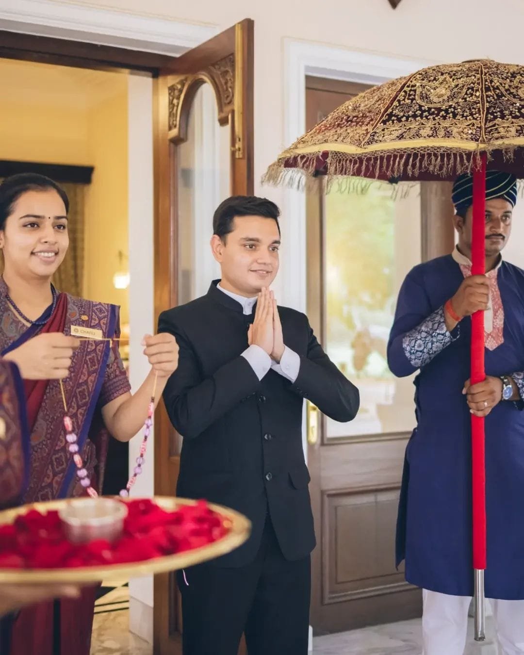 Traditional Indian Royal Welcome