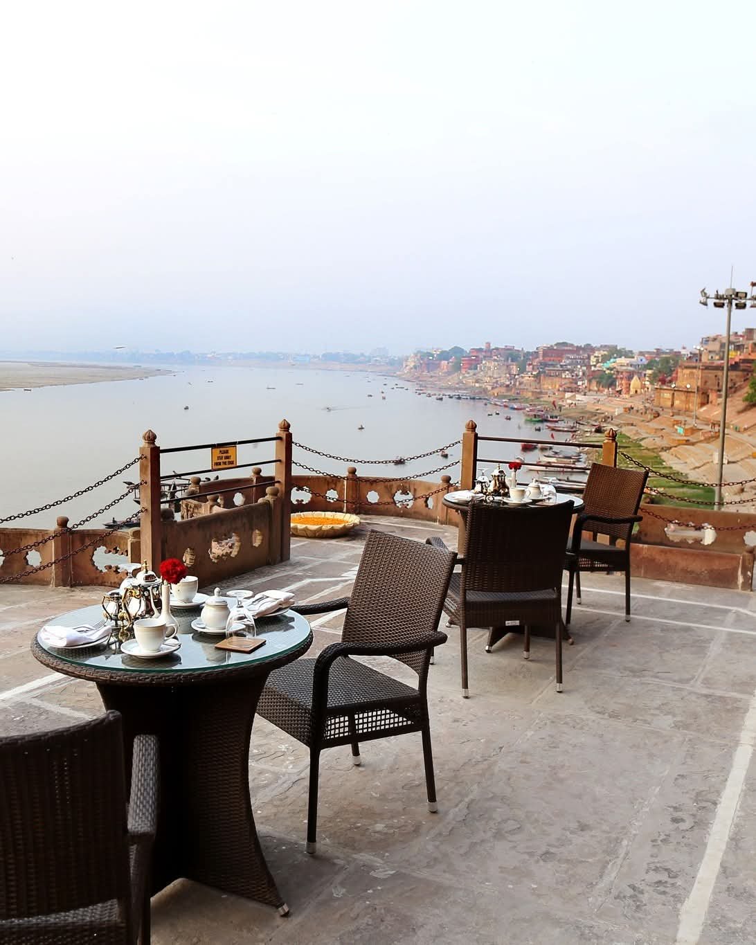 BrijRama Palace Riverside Terrace High Tea